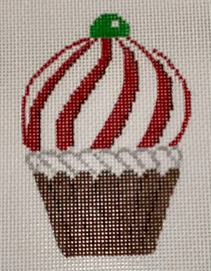 21-141 Red Swirl Cupcake