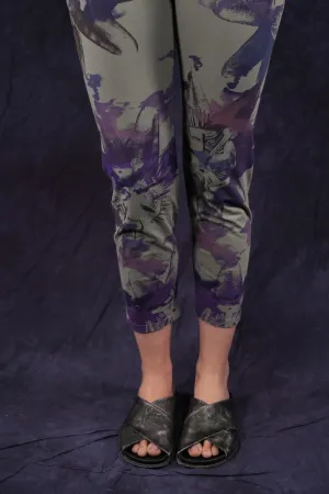 3167 Crop Legging Caper-P