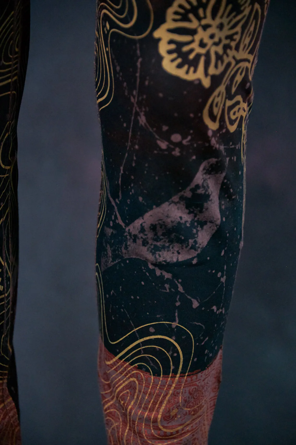 3167 Crop Legging Flint-Astral
