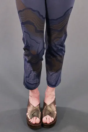 3167 Crop Legging Shadow-P