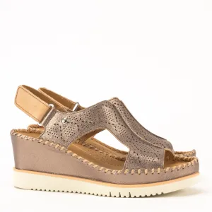 AGUADULCE T - STONE - LEATHER