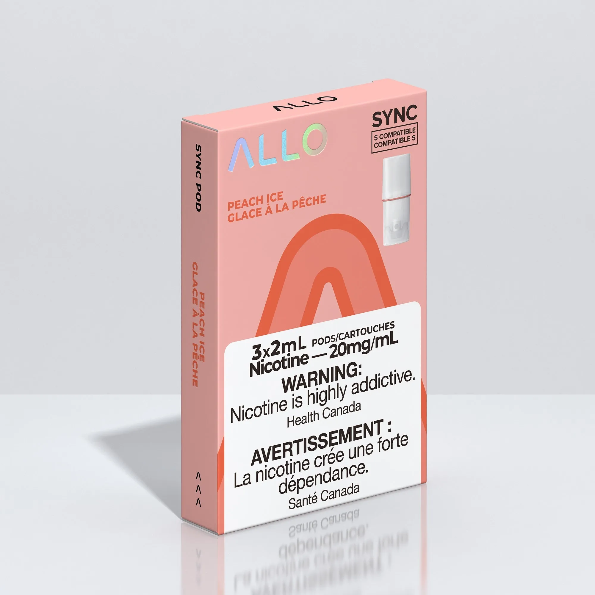 Allo Sync Pod Pack - Peach Ice