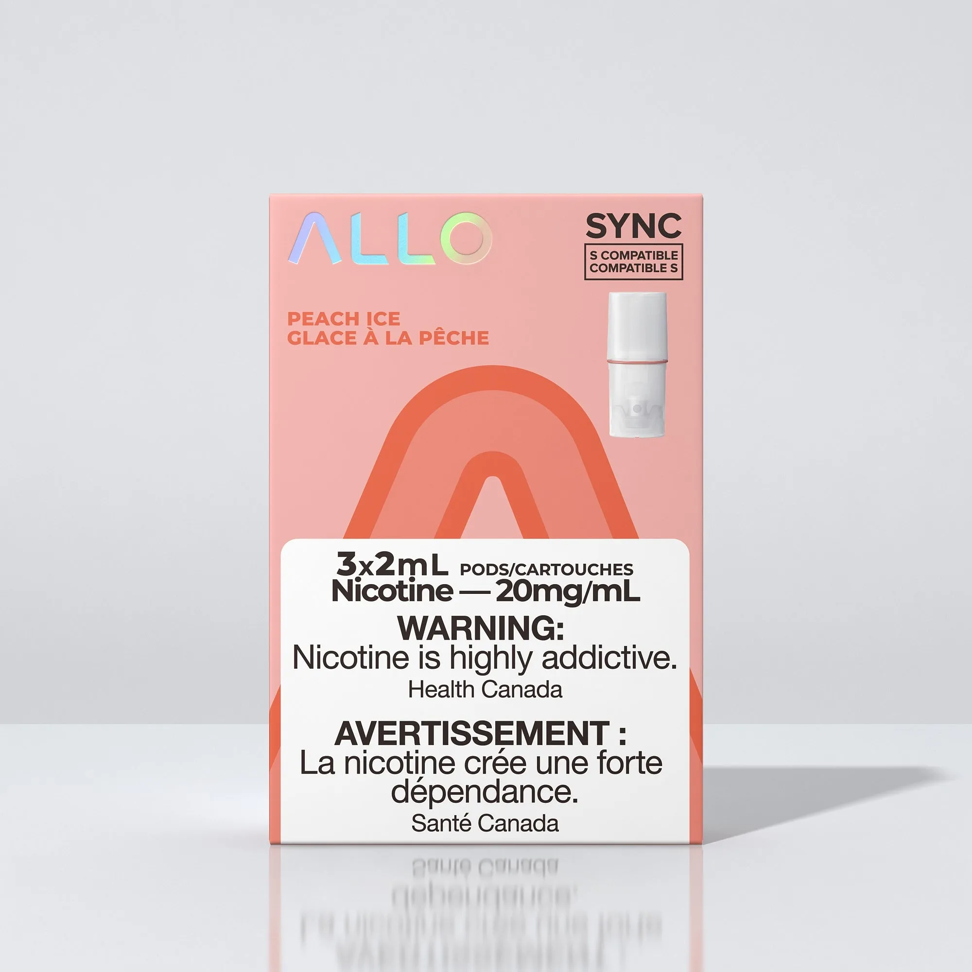 Allo Sync Pod Pack - Peach Ice
