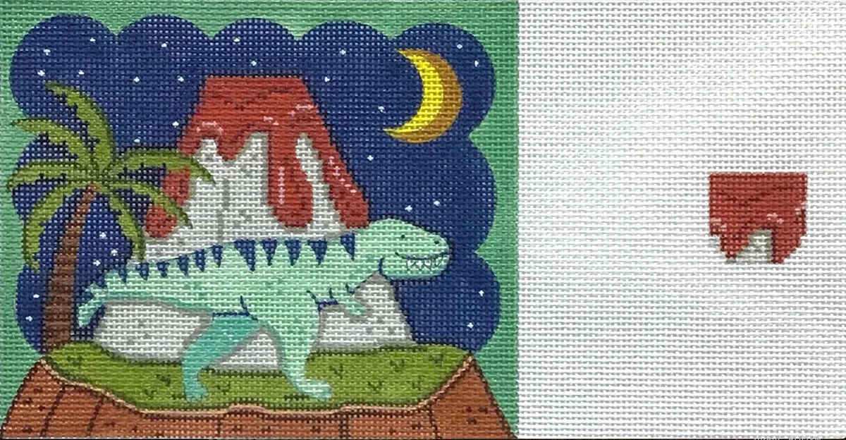 AP3847  TRex Tooth Fairy Pillow