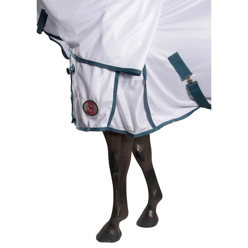 Aussie Mesh Hooded Combo White