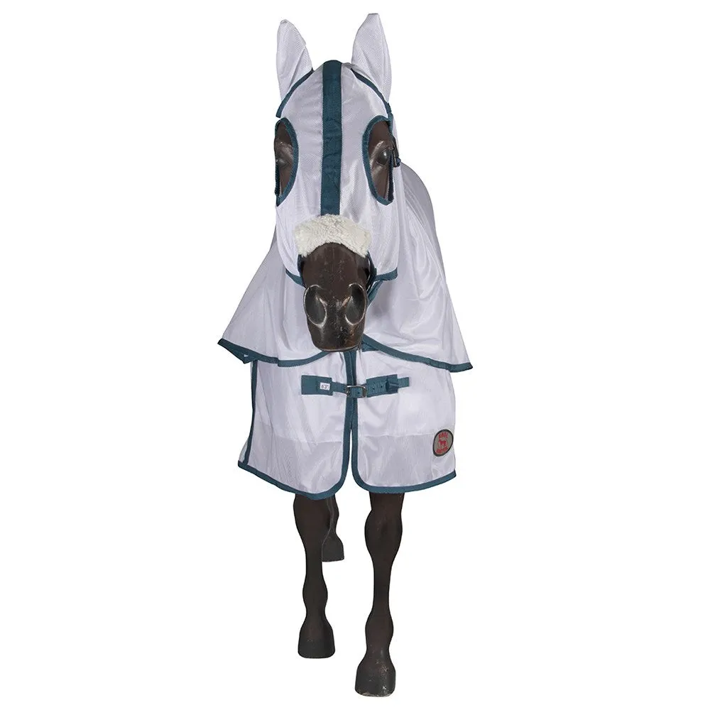 Aussie Mesh Hooded Combo White