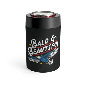 Bald Is Beautiful Can Cooler