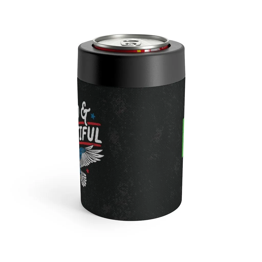 Bald Is Beautiful Can Cooler
