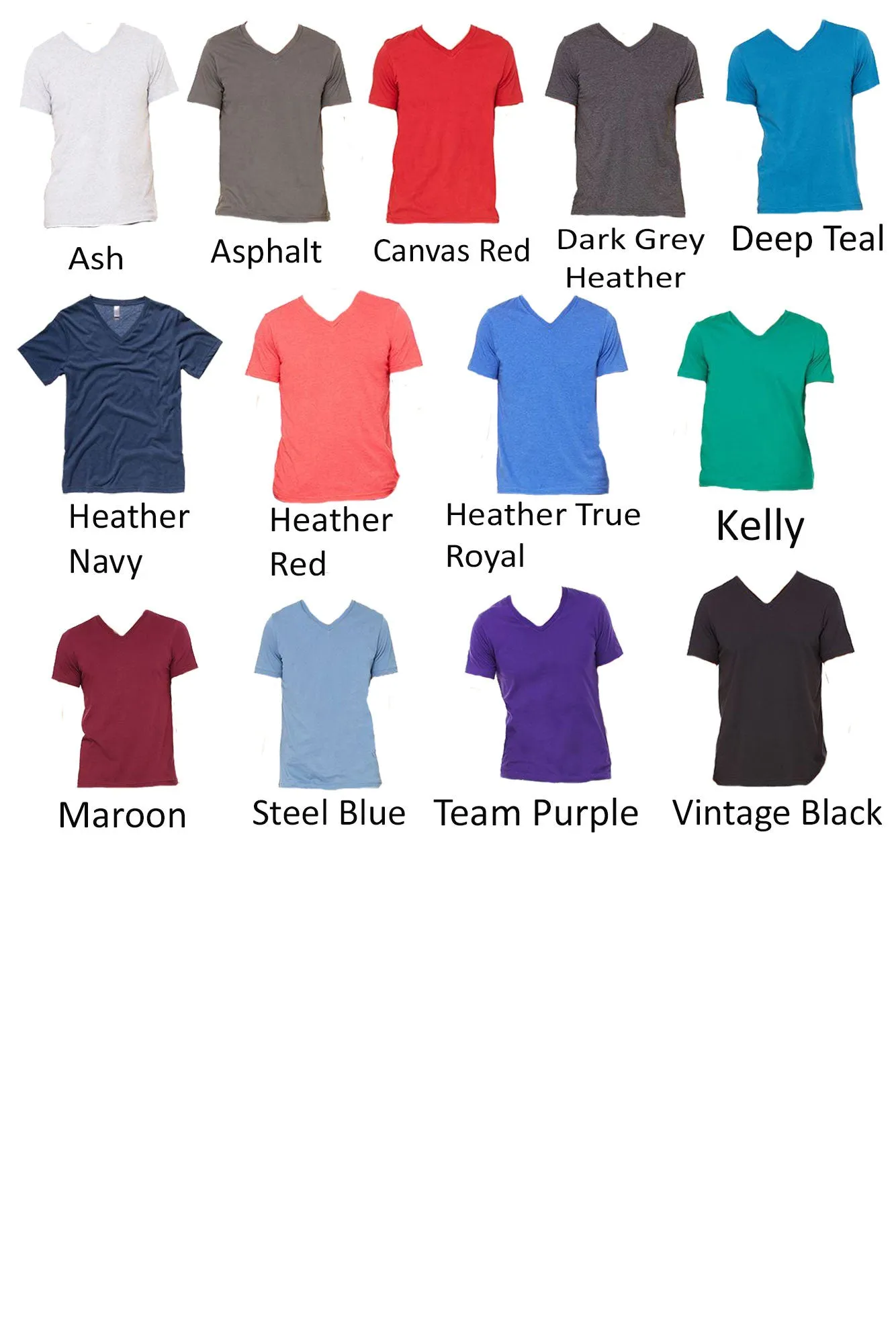 Bella Canvas Unisex V-Neck Tee