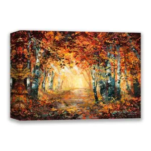 Birches In Fall by James Coleman (wrapped canvas collectible)