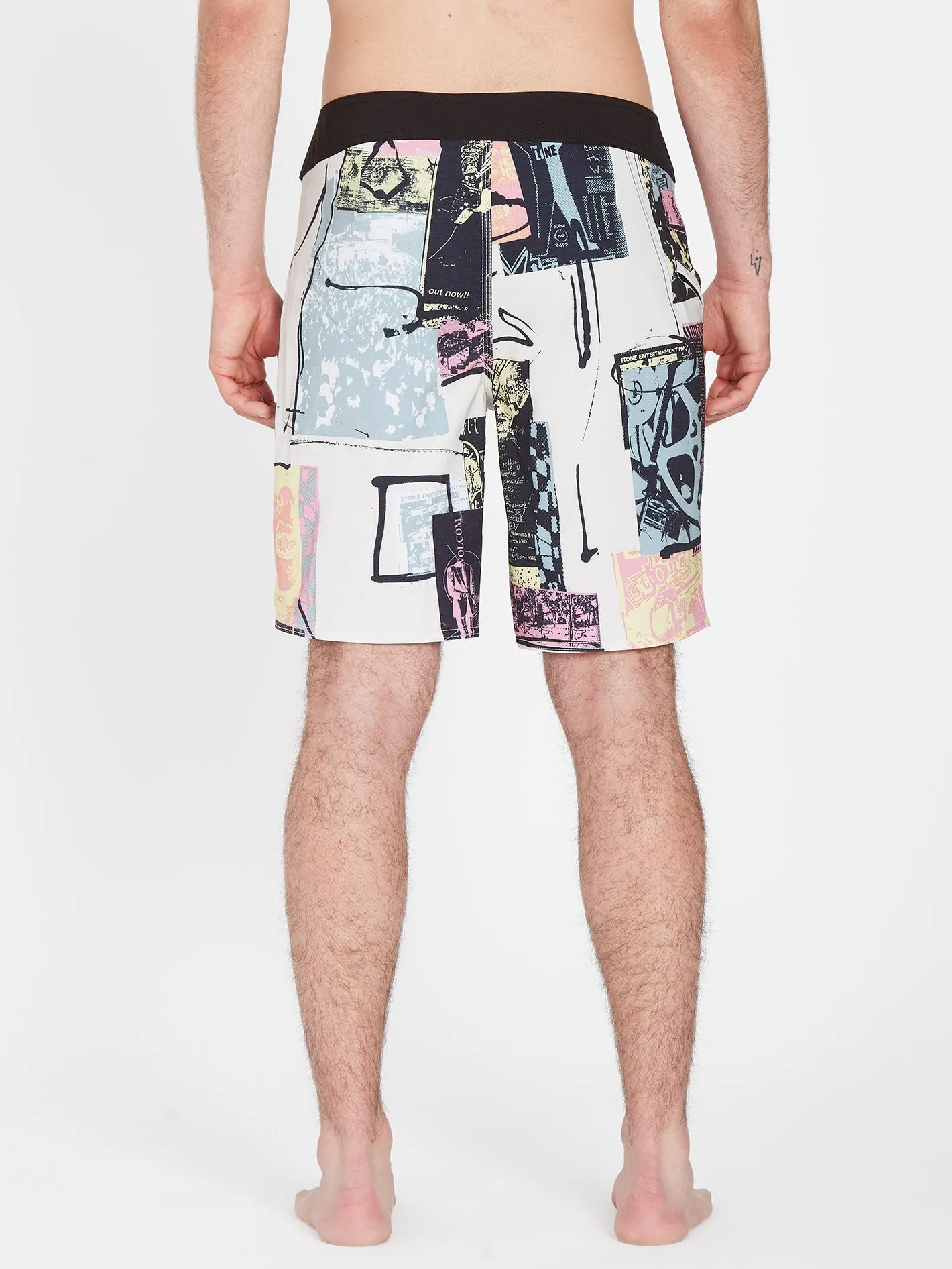 Boardshort V Ent Flyer Mod 19" - WHITECAP GREY