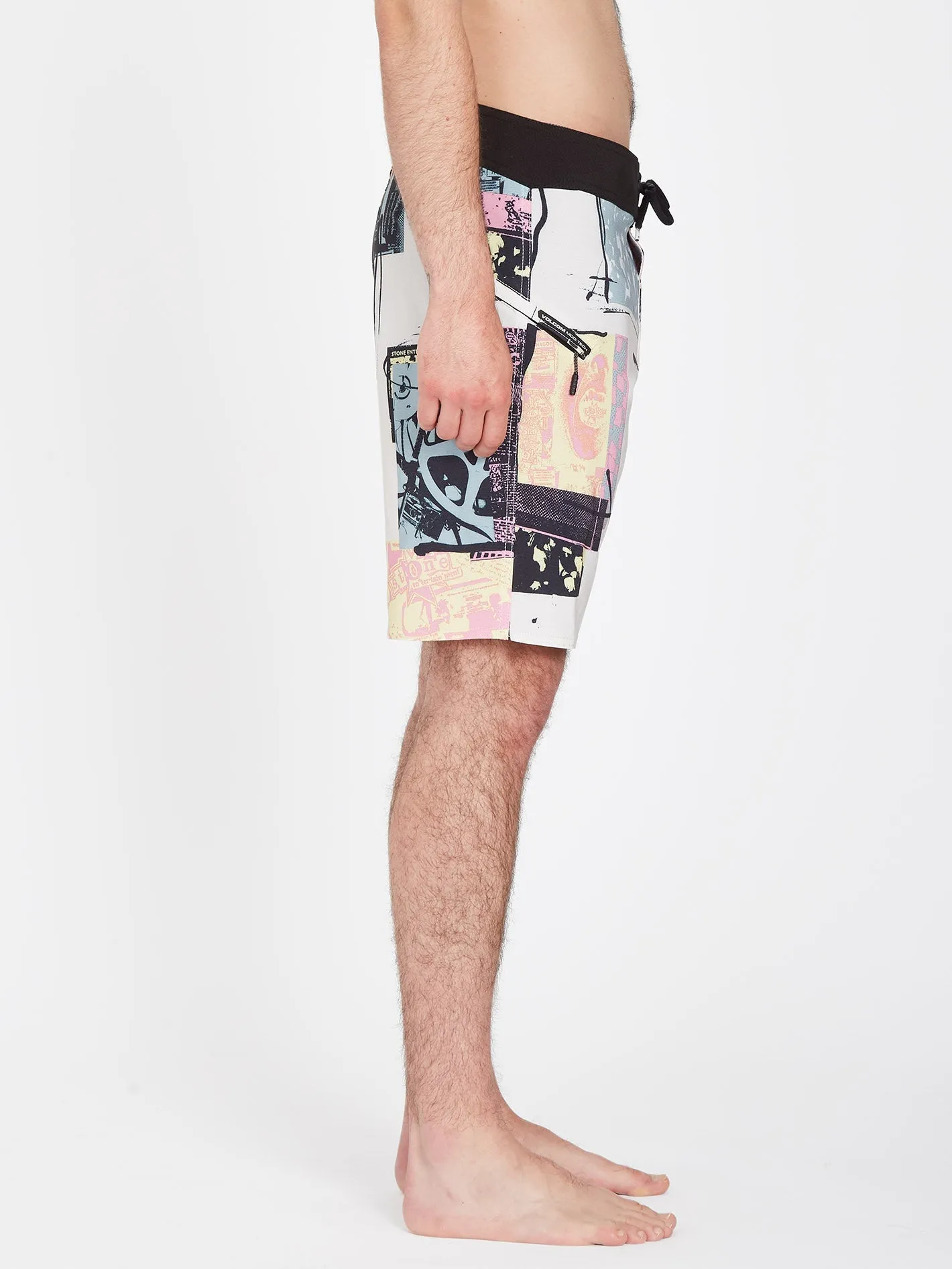 Boardshort V Ent Flyer Mod 19" - WHITECAP GREY