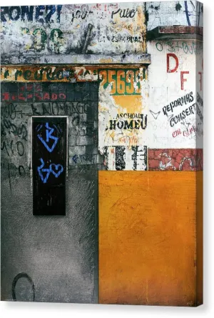 Brazil Graffit B - Canvas Print