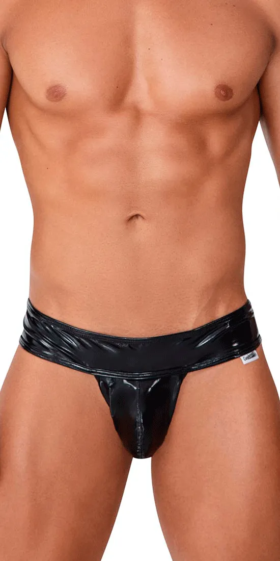 Candyman 99742 Gloss Thongs Black