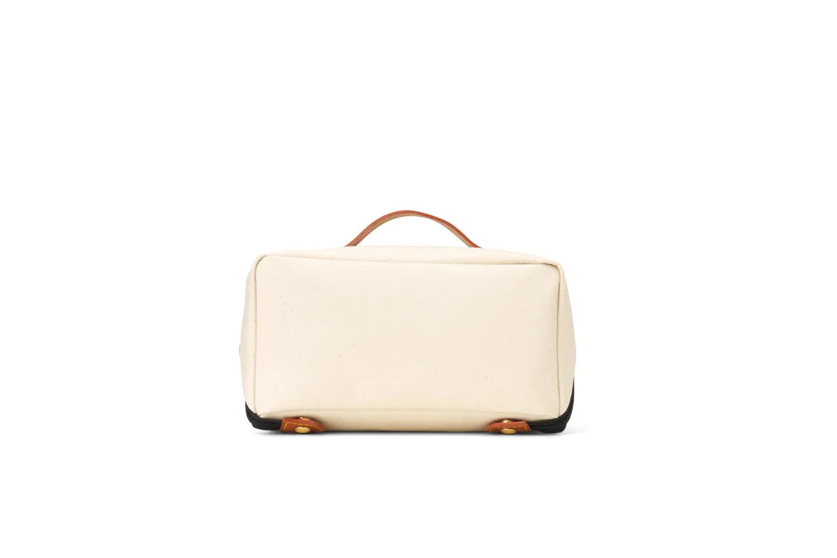 Canvas Open Wide Makeup Case