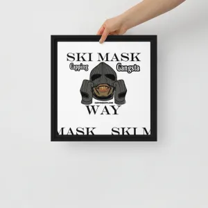 Capping Gangsta Framed canvas