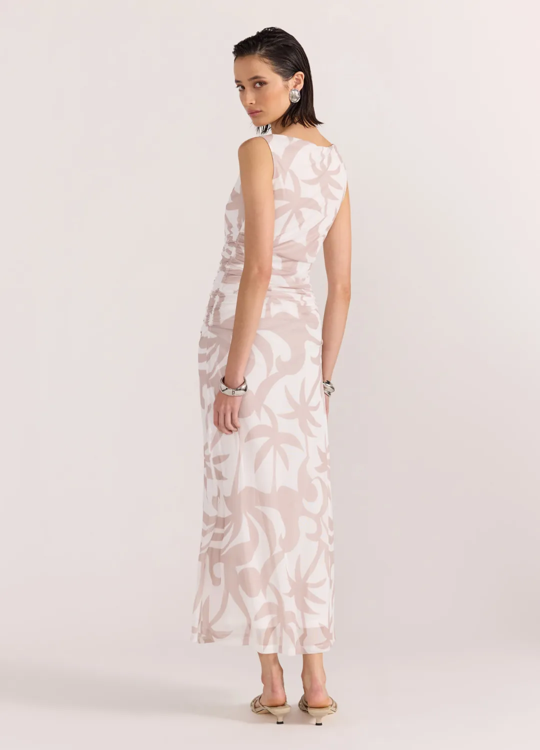 Celeste Mesh Maxi Dress