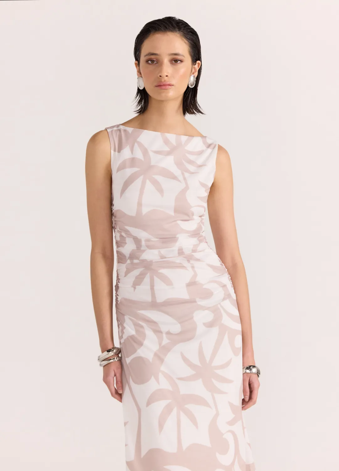 Celeste Mesh Maxi Dress