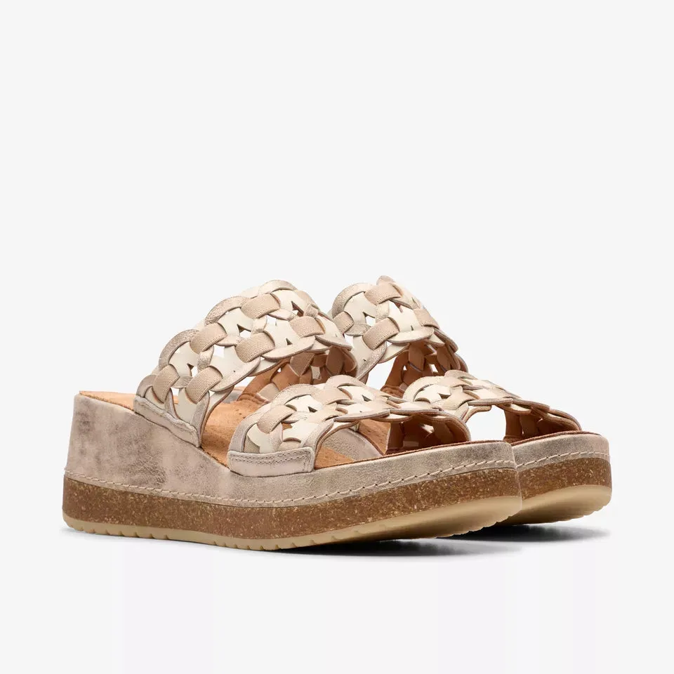 Clarks Women's Kassanda Mule Metallic Combi 26181438