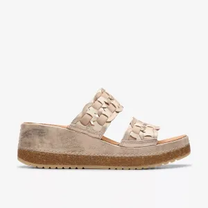 Clarks Women's Kassanda Mule Metallic Combi 26181438