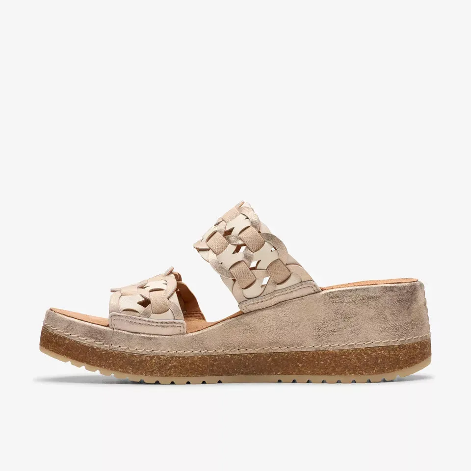Clarks Women's Kassanda Mule Metallic Combi 26181438