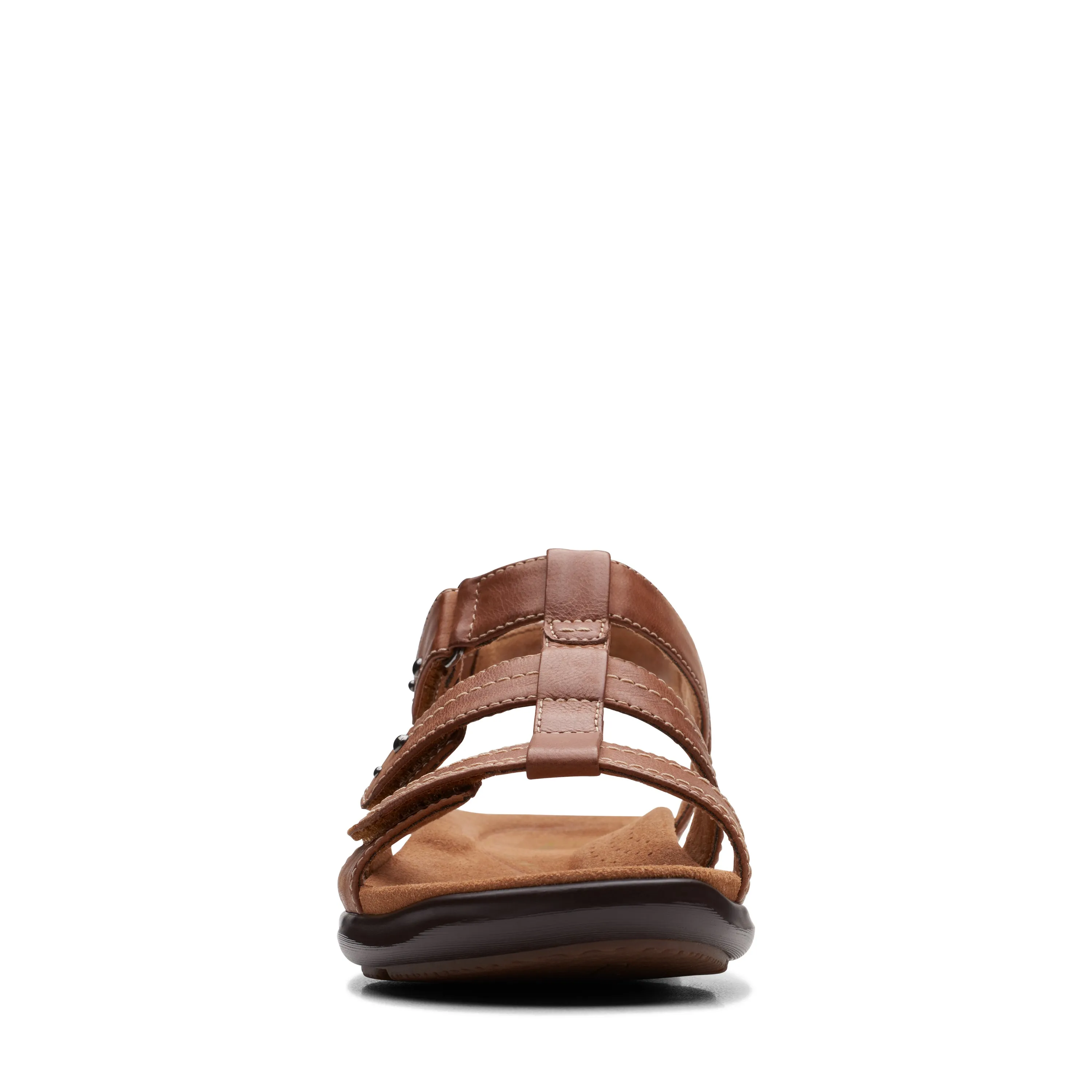 Clarks Women's Kitly Step Back Strap Sandal - Tan