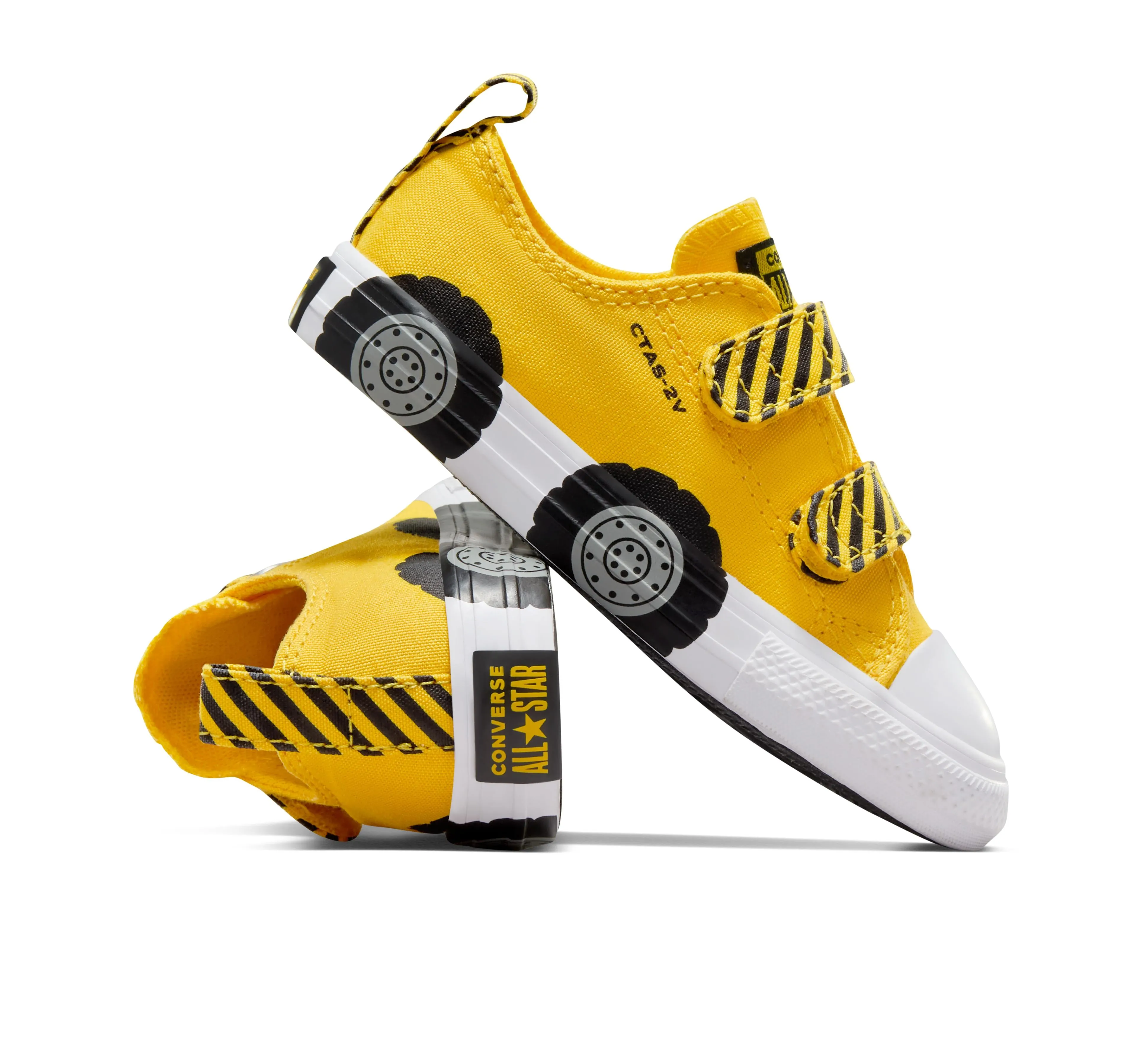 CONVERSE INFANT CT CONSTRUCTION 2V - AMARILLO BLACK WHITE