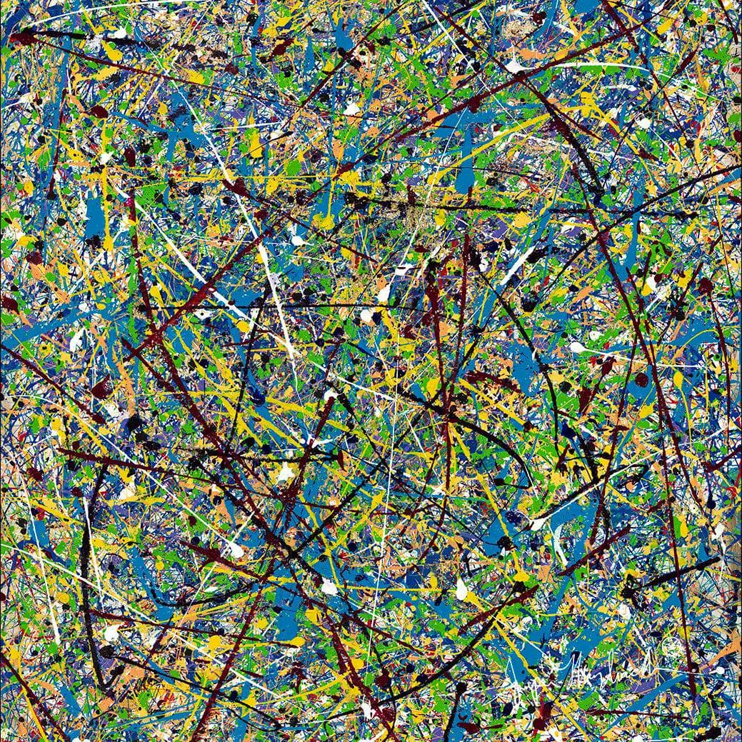 Cosmic Glee  (Embellished-Hand Signed by the Artist)