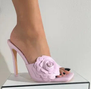 Cristi Pink Mules