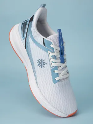 cult Men's AeroStride Running Shoes - White/Blue