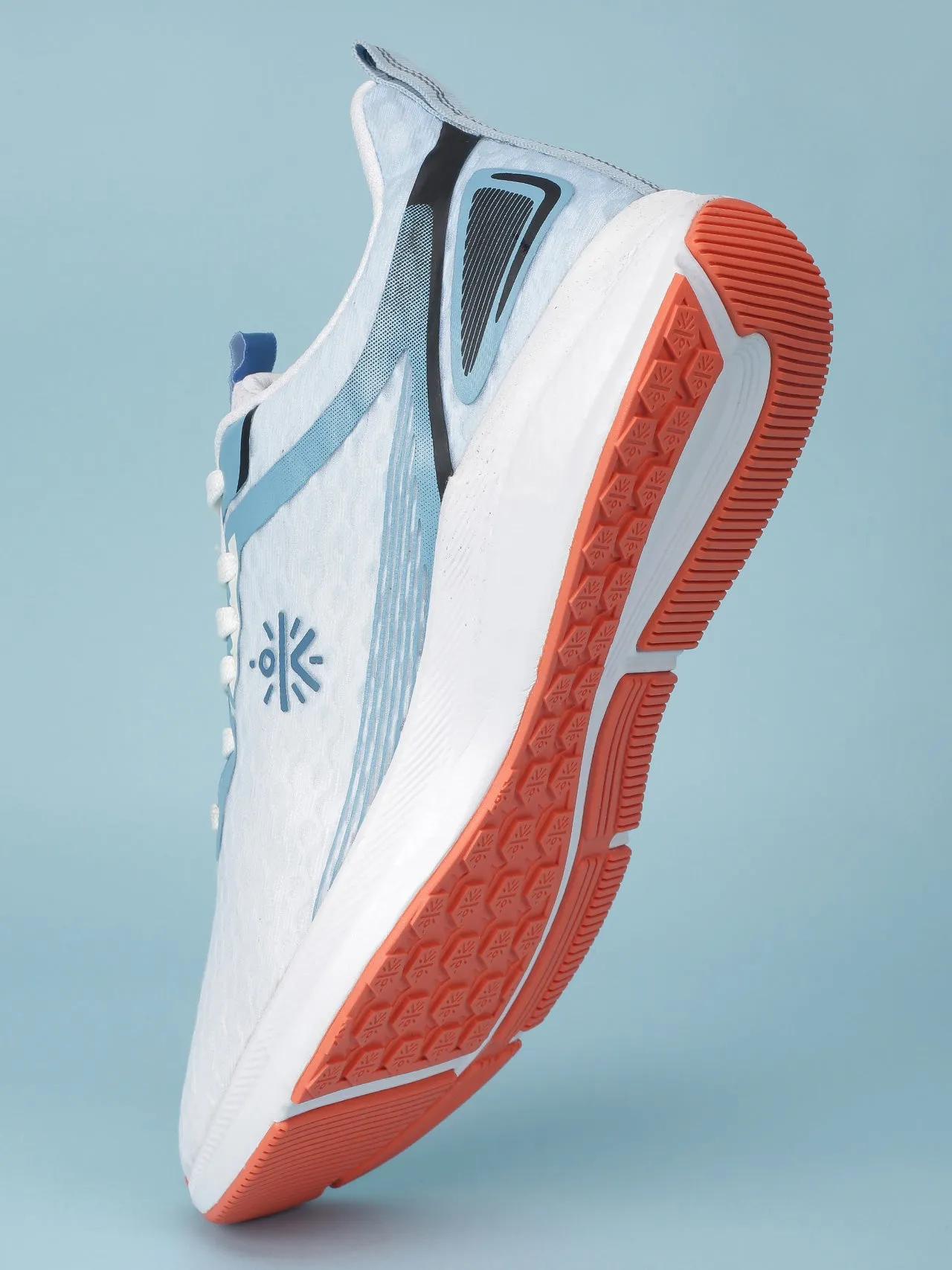 cult Men's AeroStride Running Shoes - White/Blue