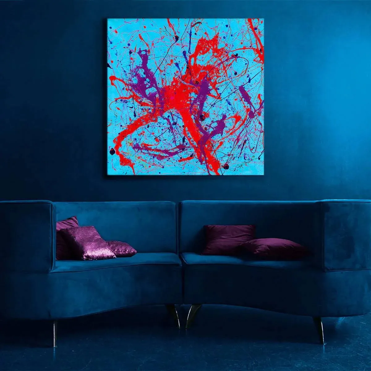 Dancing Queen  (Embellished-Hand Signed by the Artist)