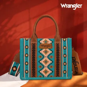 Dark Turquoise Wrangler Canvas Crossbody