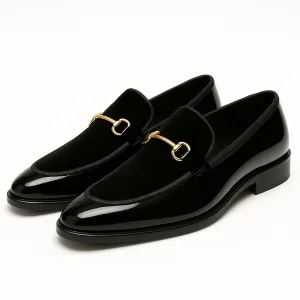 Domoir | Polished Patent Leather Loafers