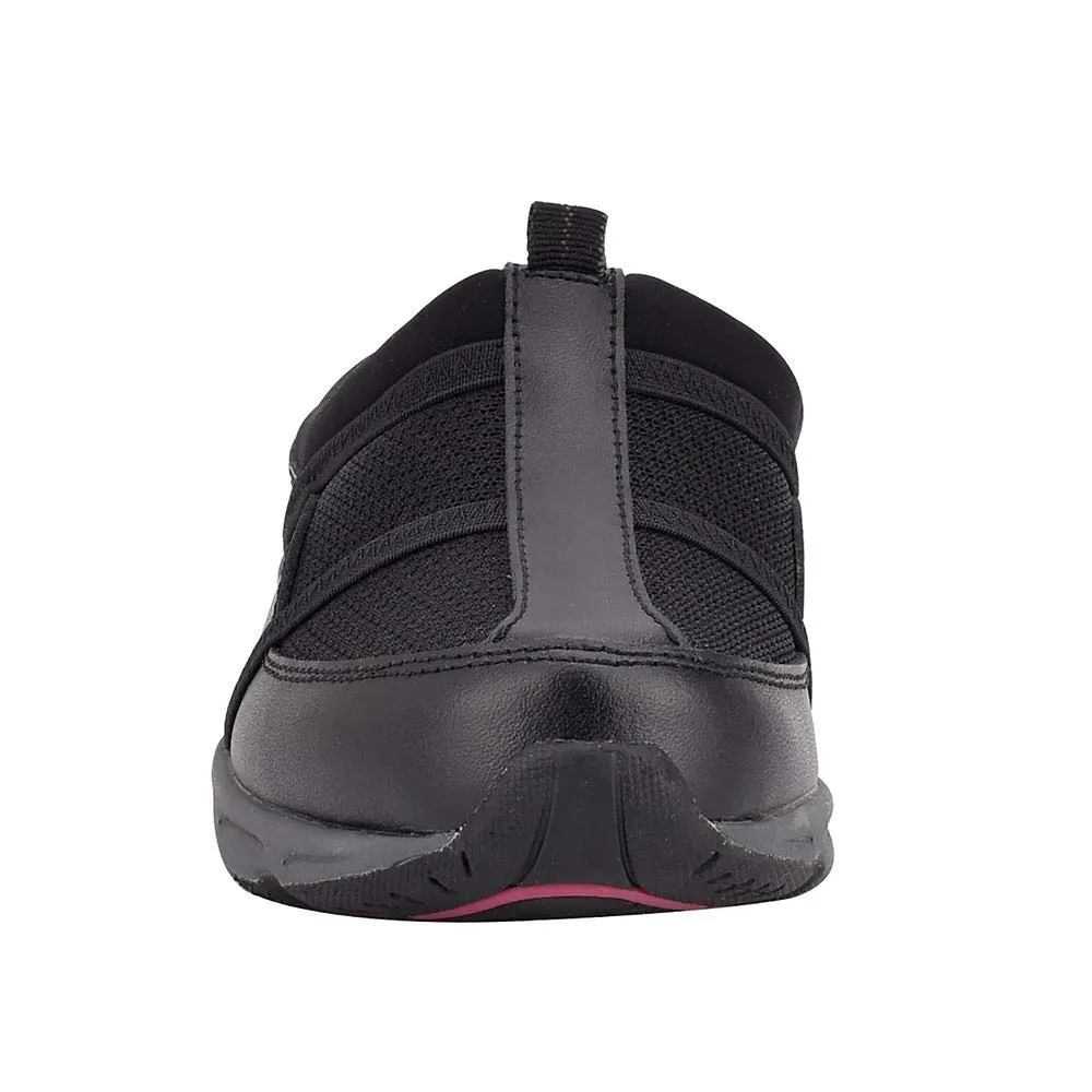 Easy Spirit Women's Argyle Mule, Black 001, 8.5