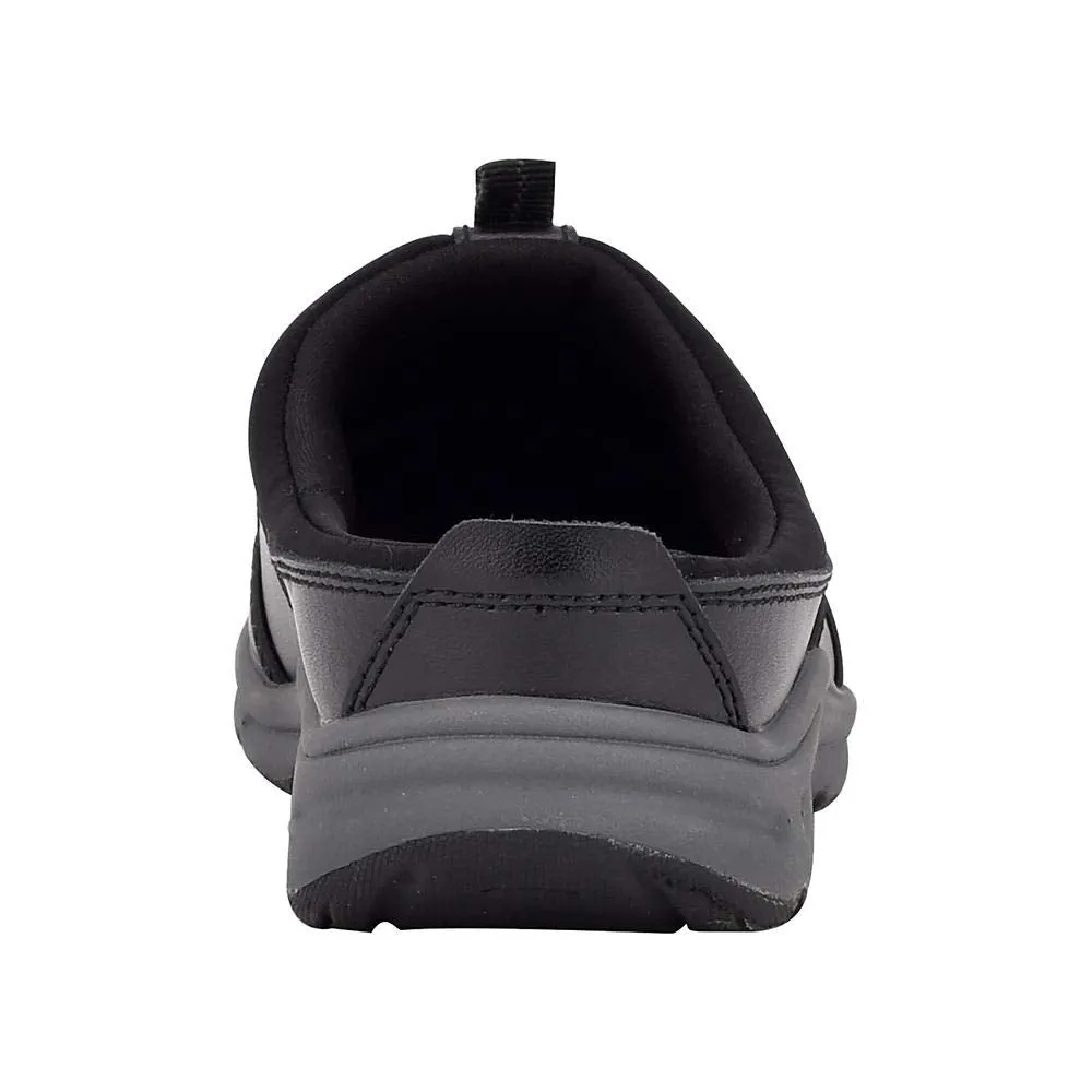 Easy Spirit Women's Argyle Mule, Black 001, 8.5