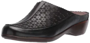 Easy Spirit womens Dusk Mule, Black 001, 9.5 Narrow US