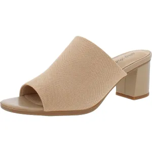 Easy Street Women's Mule, Natural Stretch Fabric, 9 Wide