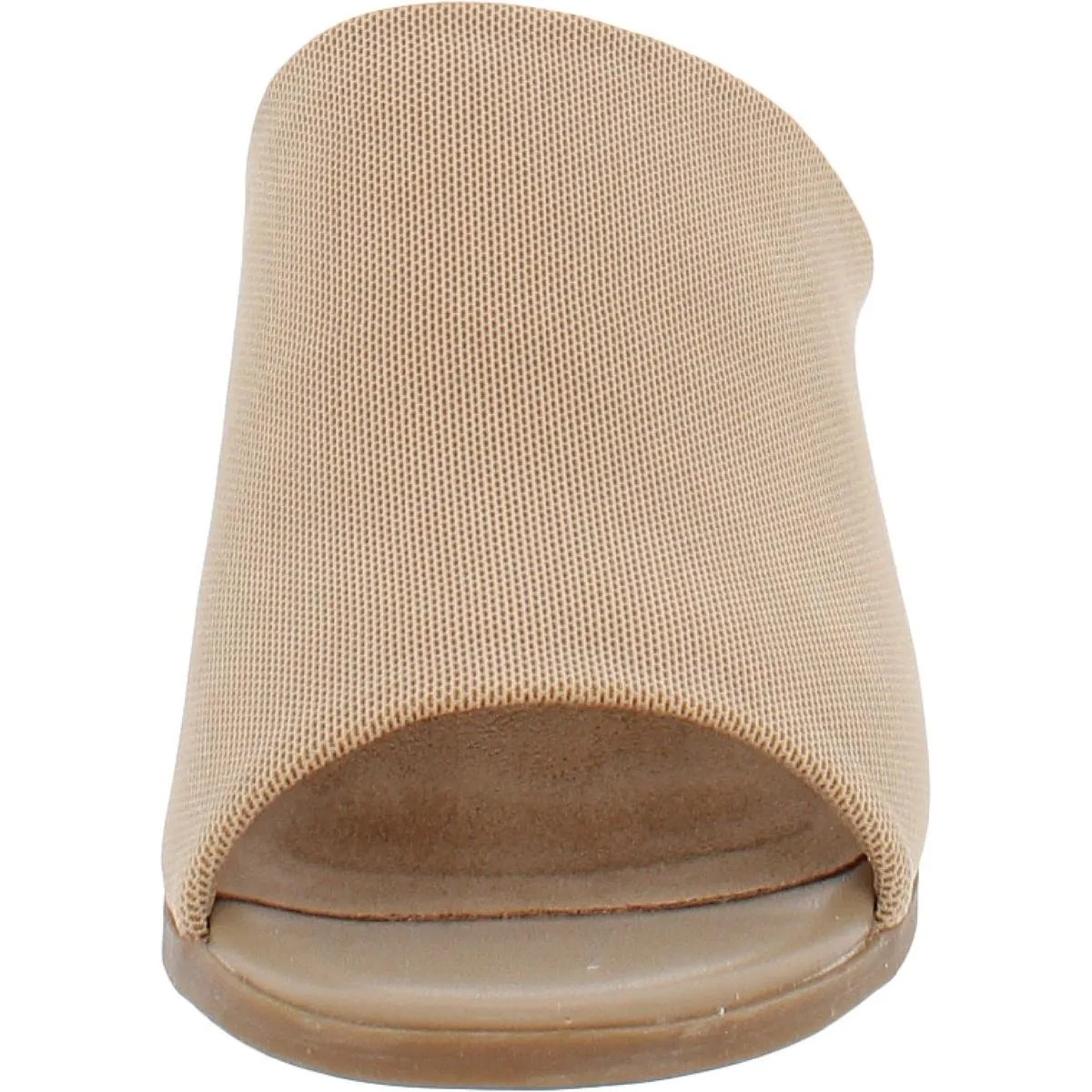 Easy Street Women's Mule, Natural Stretch Fabric, 9 Wide