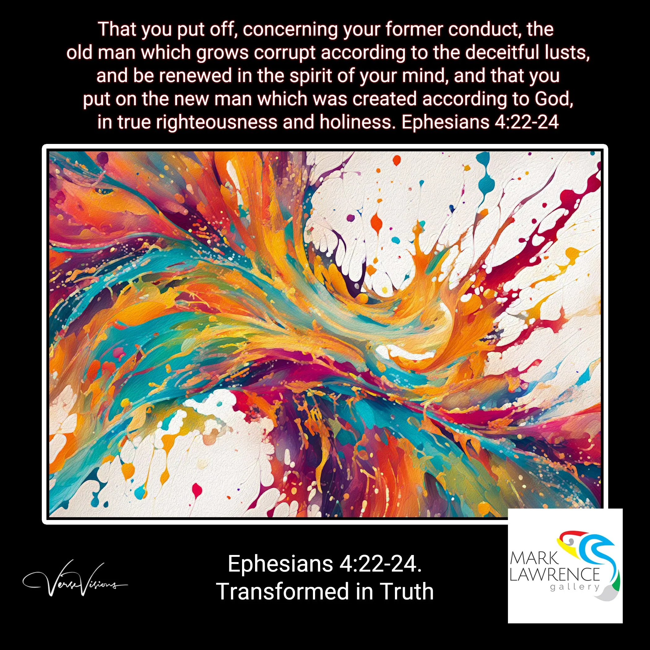 Ephesians 4:22-24. Transformed in Truth