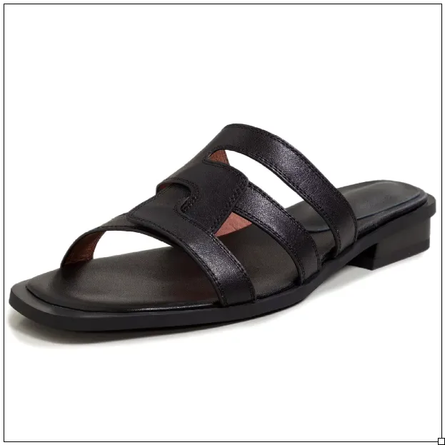 Esta Italian Leather Braided Sandals