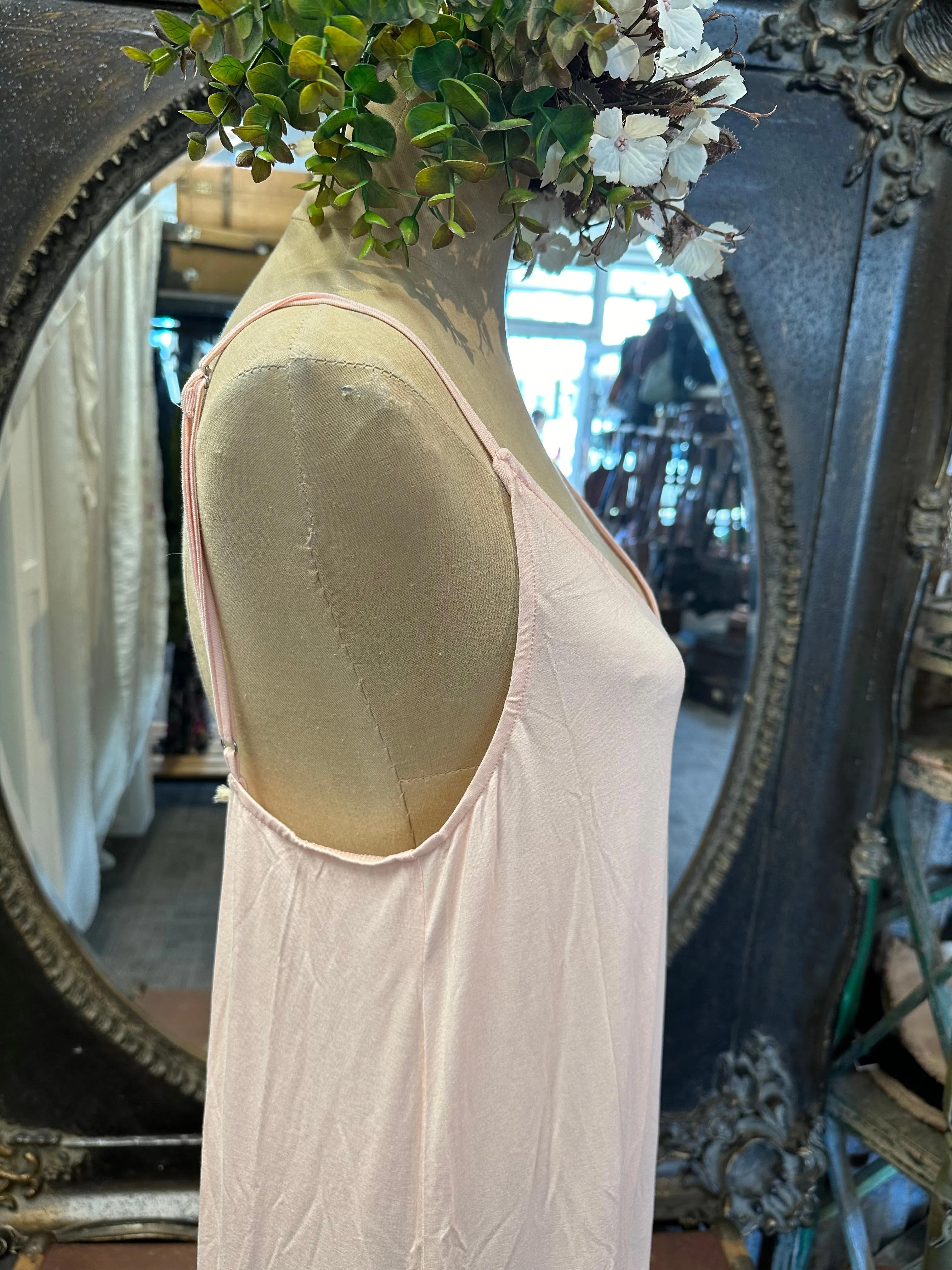 Evangeline frill lace slip