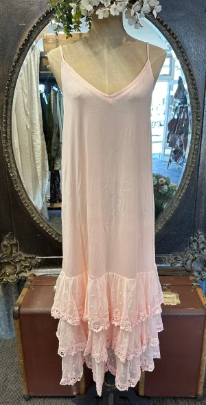 Evangeline frill lace slip