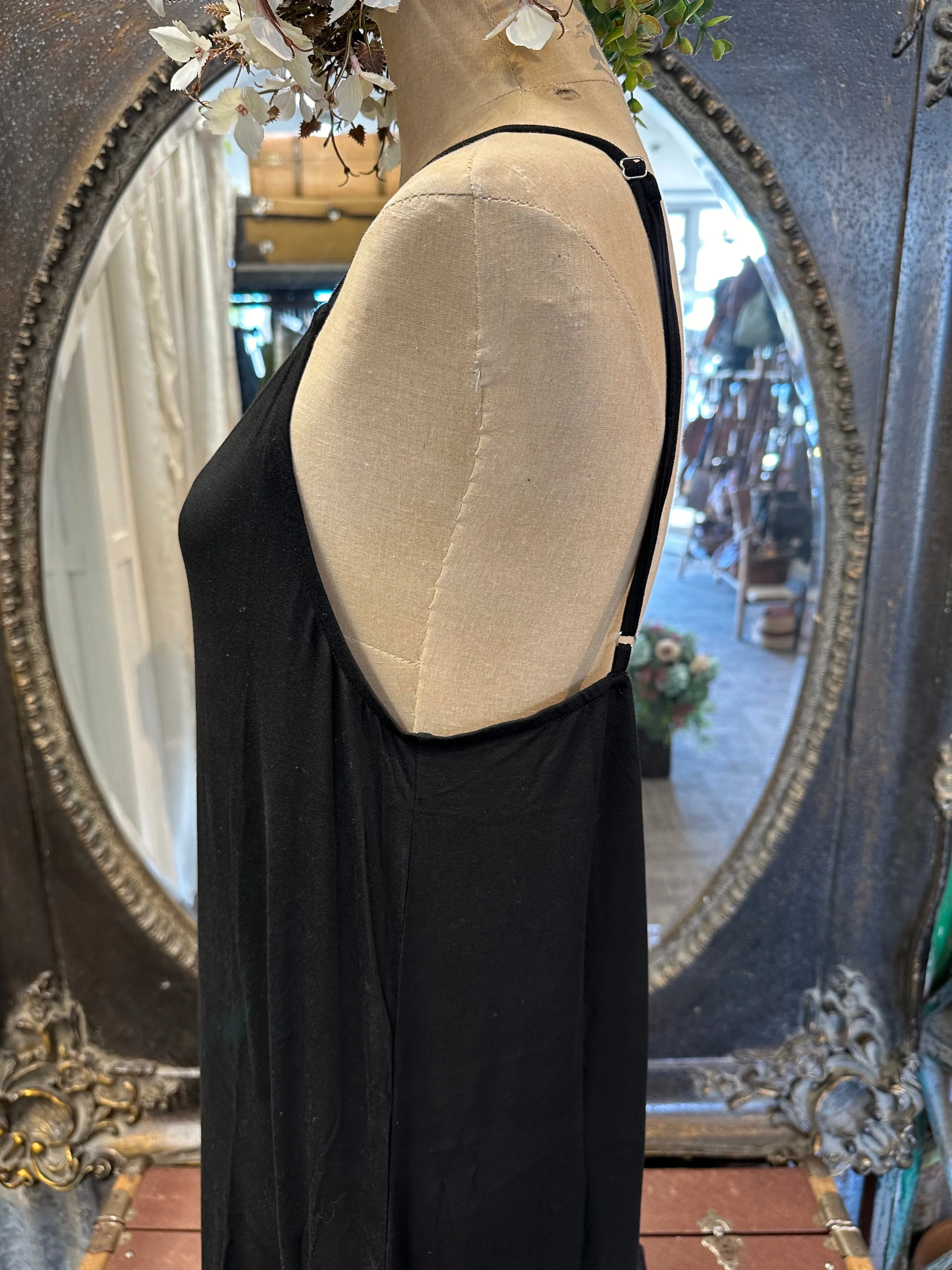 Evangeline frill lace slip