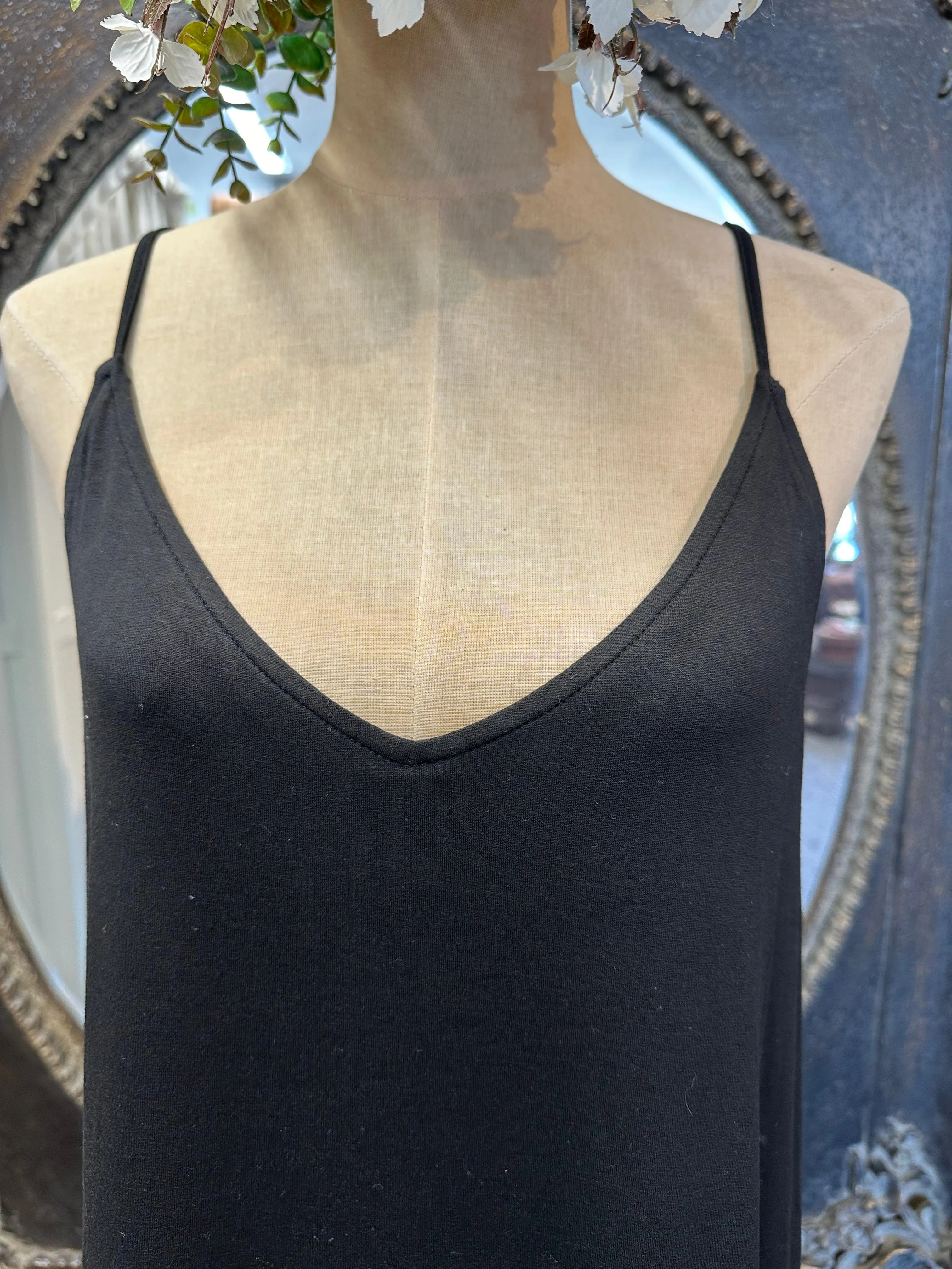 Evangeline frill lace slip