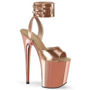 FLAMINGO-891  Rose Gold Metallic Pu/Rose Gold Chrome