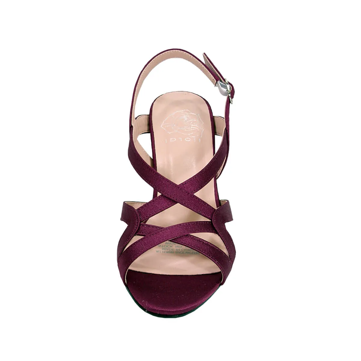 FLORAL Charlotte Women's Wide Width Criss-Cross Dress Sandals