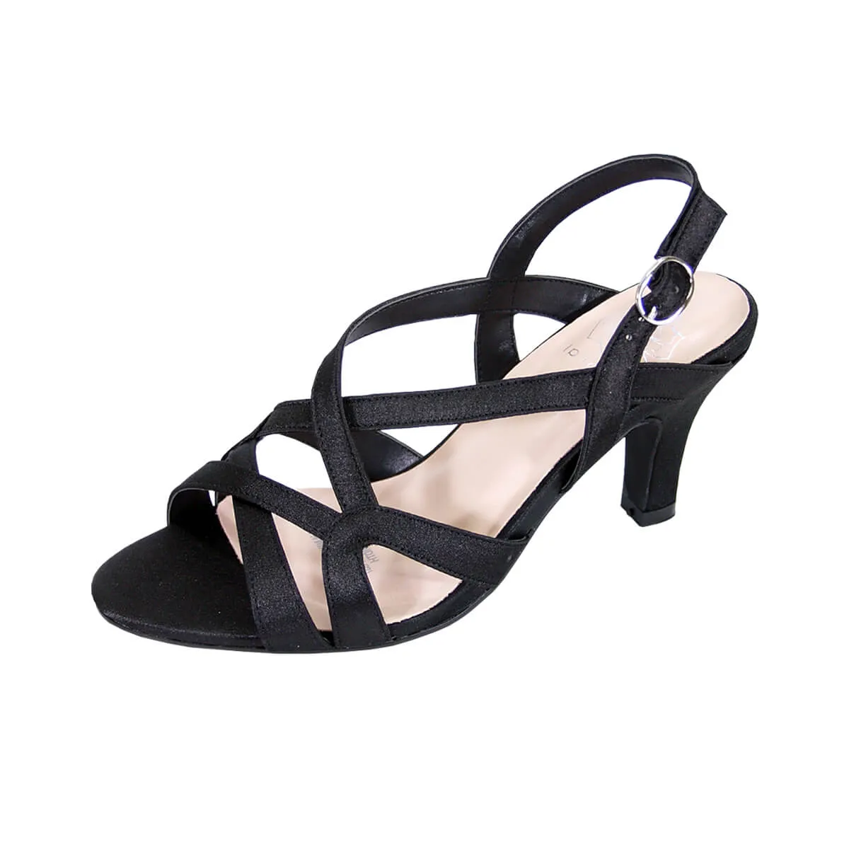 FLORAL Charlotte Women's Wide Width Criss-Cross Dress Sandals