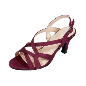 FLORAL Charlotte Women's Wide Width Criss-Cross Dress Sandals