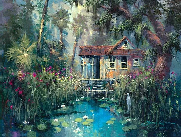 Floridays by James Coleman (wrapped canvas collectible)